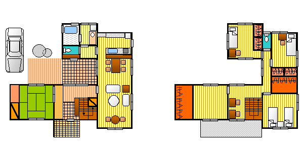 無料間取りソフト住宅参考プラン